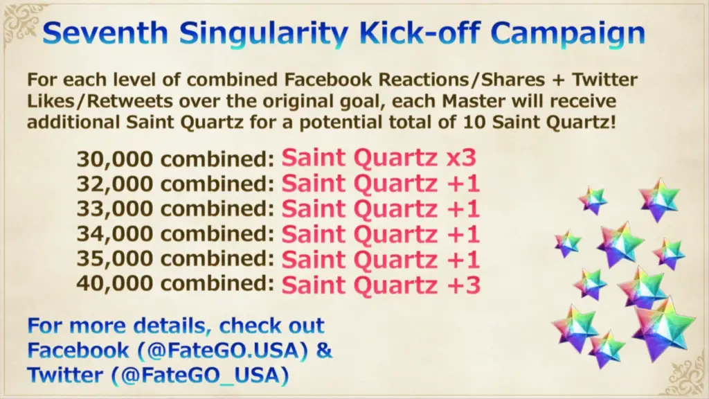 Seventh Singularity Prerelease quartz campaign