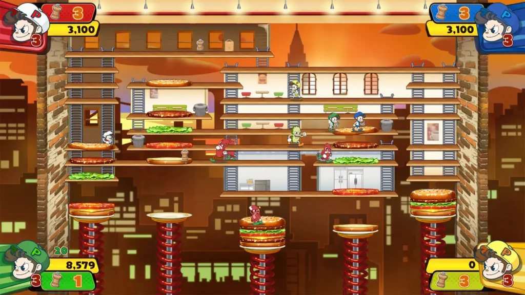 BurgerTimeParty Screenshot1