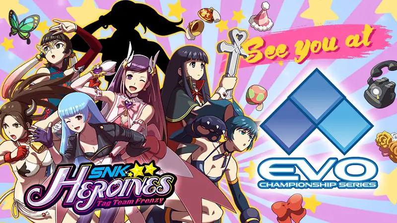 SNK Heroines Tag Team Frenzy Will be at EVO 2018 to Announce New Character