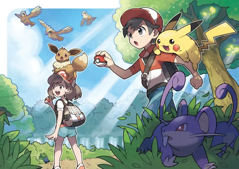Pokemon: Let’s Go, Pikachu! and Let’s Go, Eevee Gets New Trailer and Details Version Differences