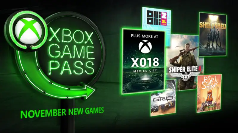Xbox Game Pass Gets Five More Games In Early November