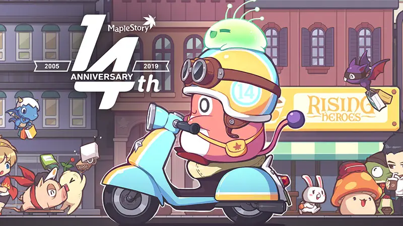 MapleStory Celebrates 14th Anniversary by Bringing Back Pink Bean Character Creator and More