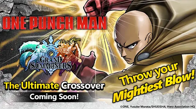Mobile RPG ‘Grand Summoners’ and One Punch Man Crossover Event Returns Next Month