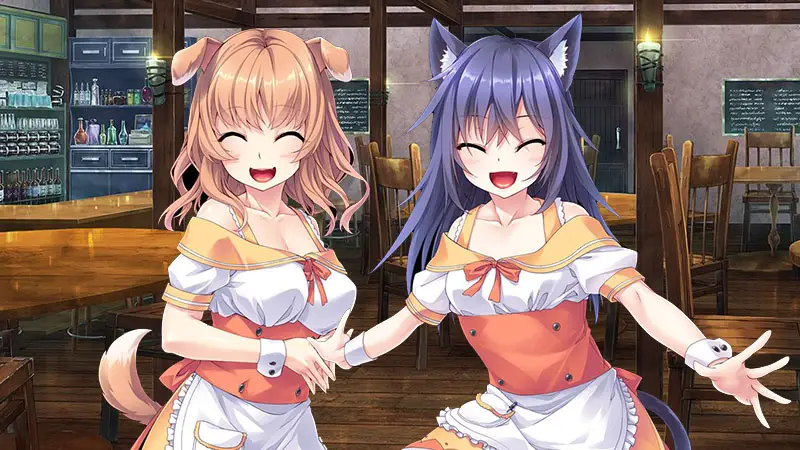 Fantasy Visual Novel ‘Catgirl & Doggirl Cafe’ Passes Steam Approval to Release Later This Week