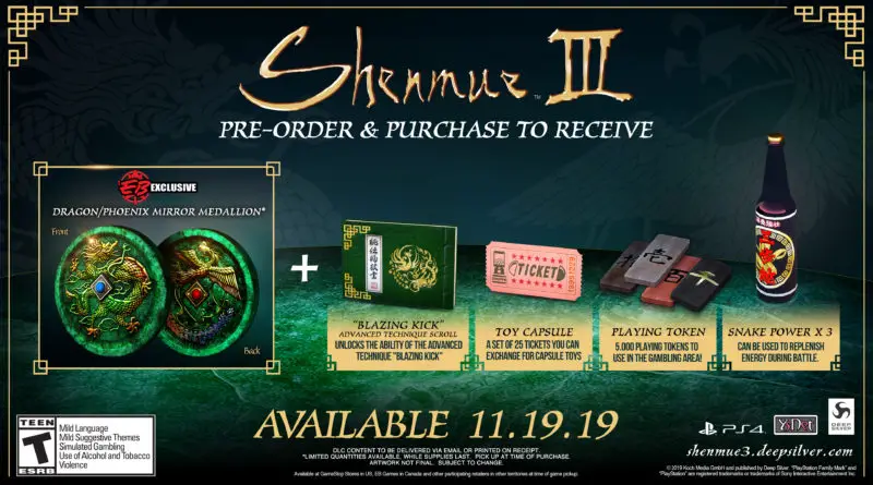 Shenmue 3 EB Games