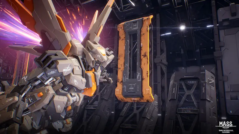 Mecha Action Game ‘M.A.S.S. Builder’ Gets Steam Early Access Release Date