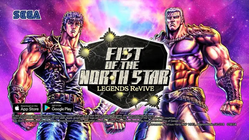 Mobile Action RPG ‘Fist of the North Star LEGENDS ReVIVE’ Out Now Worldwide