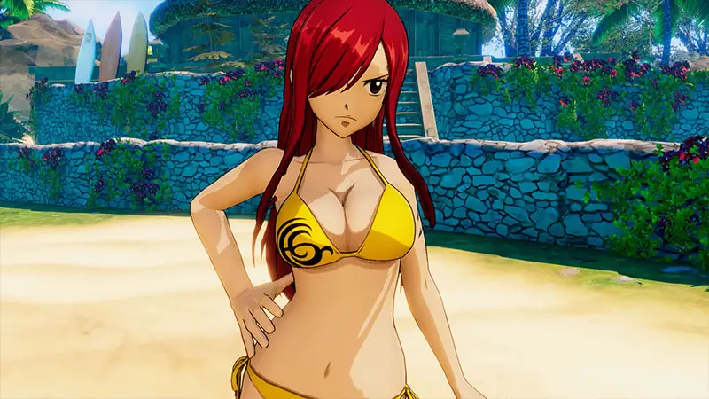 Koei Tecmo Asks Fans to Vote for Fairy Tail’s Reversible Inlay, and the Bathing Suit Option is Winning