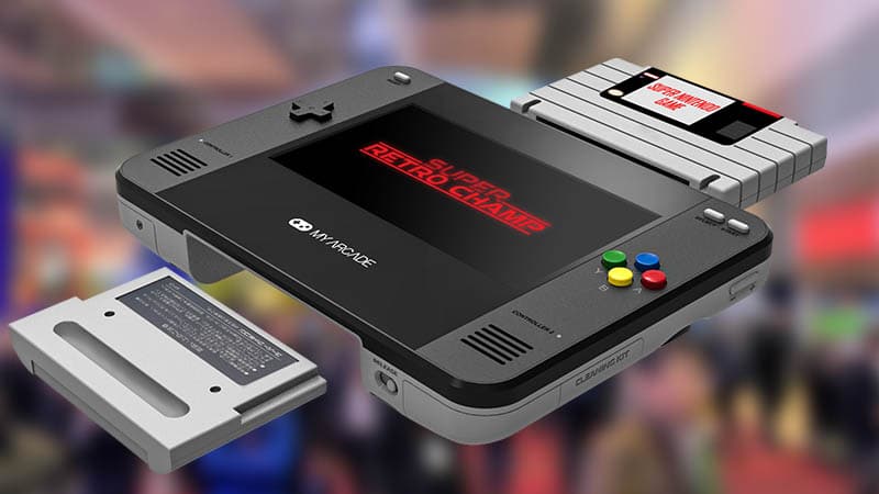 Super Retro Champ Revealed as Portable Console the Plays SNES and Genesis Cartridges