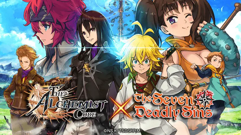 The Seven Deadly Sins join The Alchemist Code - GamEir