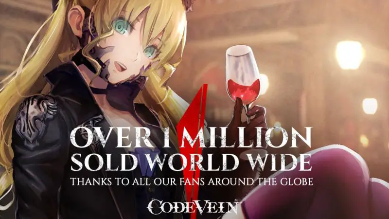 Code Vein Reveals Milestone of 1 Million Units Sold Globally