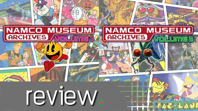 Namco Museum Archives Volume 1 and 2 Review – A Few Good Memories