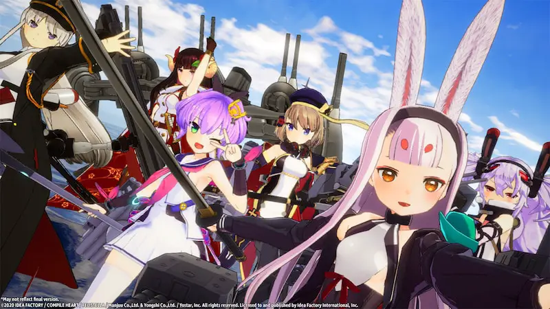 Azur Lane: Crosswave Gets Switch Release Window With a Photo Mode That Allows 6 Characters Instead of 3; A Harem, if You Will