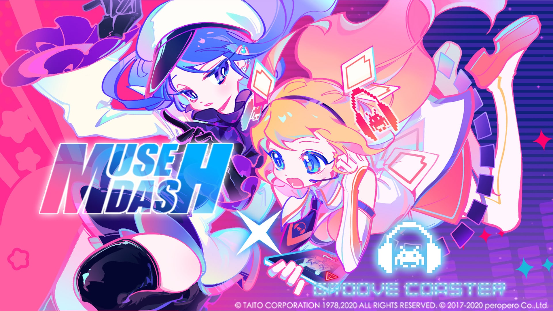 Waifu Rhythm Game ‘Muse Dash’ Reveals Groove Coaster Collaboration in New Trailer