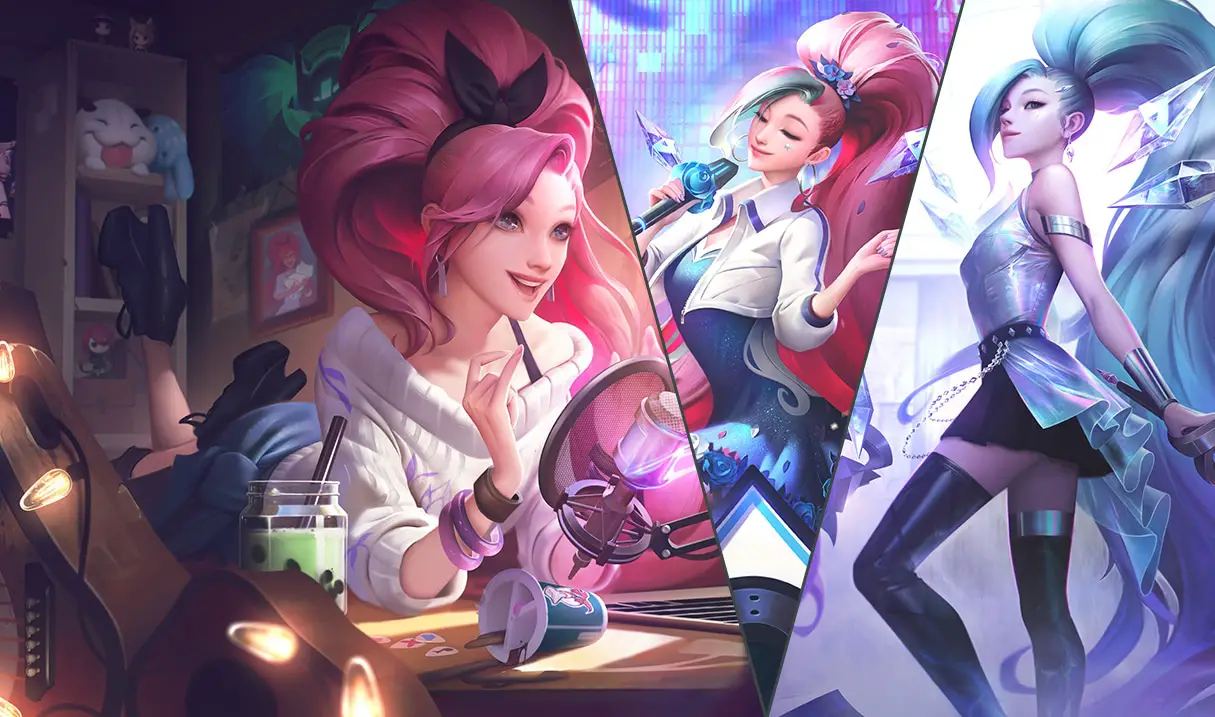 Runeterra’s Seraphine Expands Her Idol Career by Joining League of Legends Later This Month