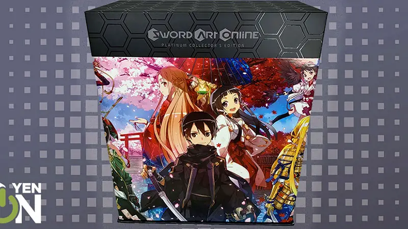 Sword Art Online Platinum Collector’s Edition Up for Pre-Order; A $200 Box With 20 Volumes of SAO and More