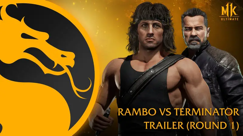 New Mortal Kombat 11 Ultimate Gameplay Trailers Showcase Rambo vs The Terminator