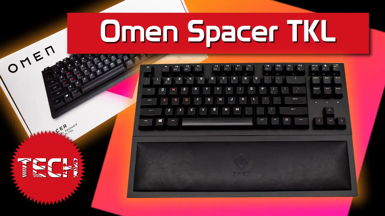 OMEN Spacer Wireless TKL Keyboard Review – Comfortable and Compact