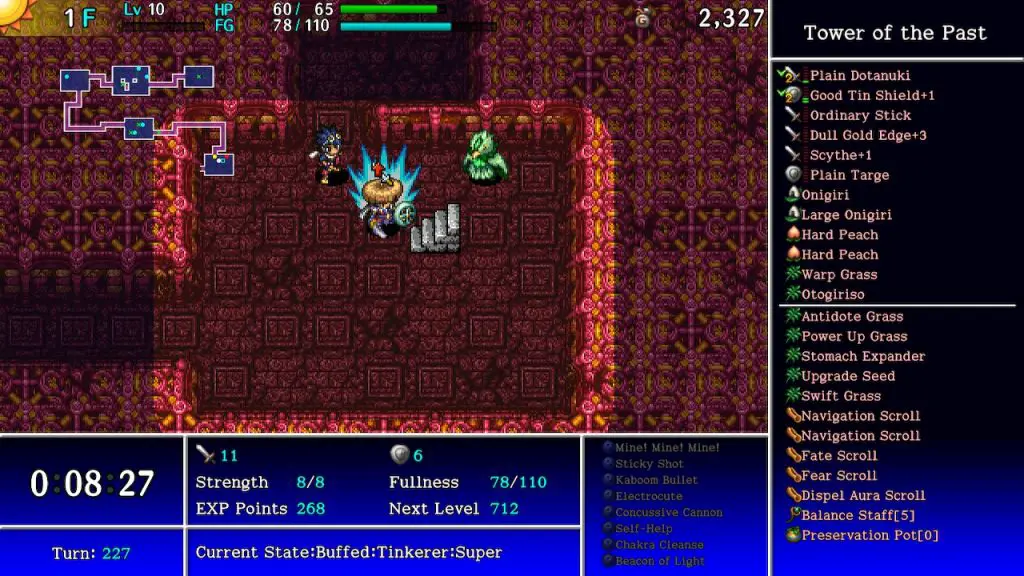 Shiren the Wanderer The Tower of Fortune and the Dice of Fate Review 3