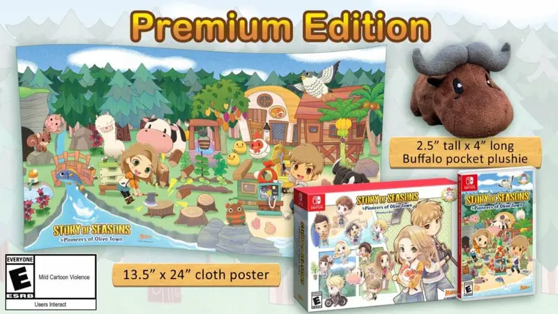 XSEED Reveals Story of Seasons: Pioneers of Olive Town’s Premium Edition