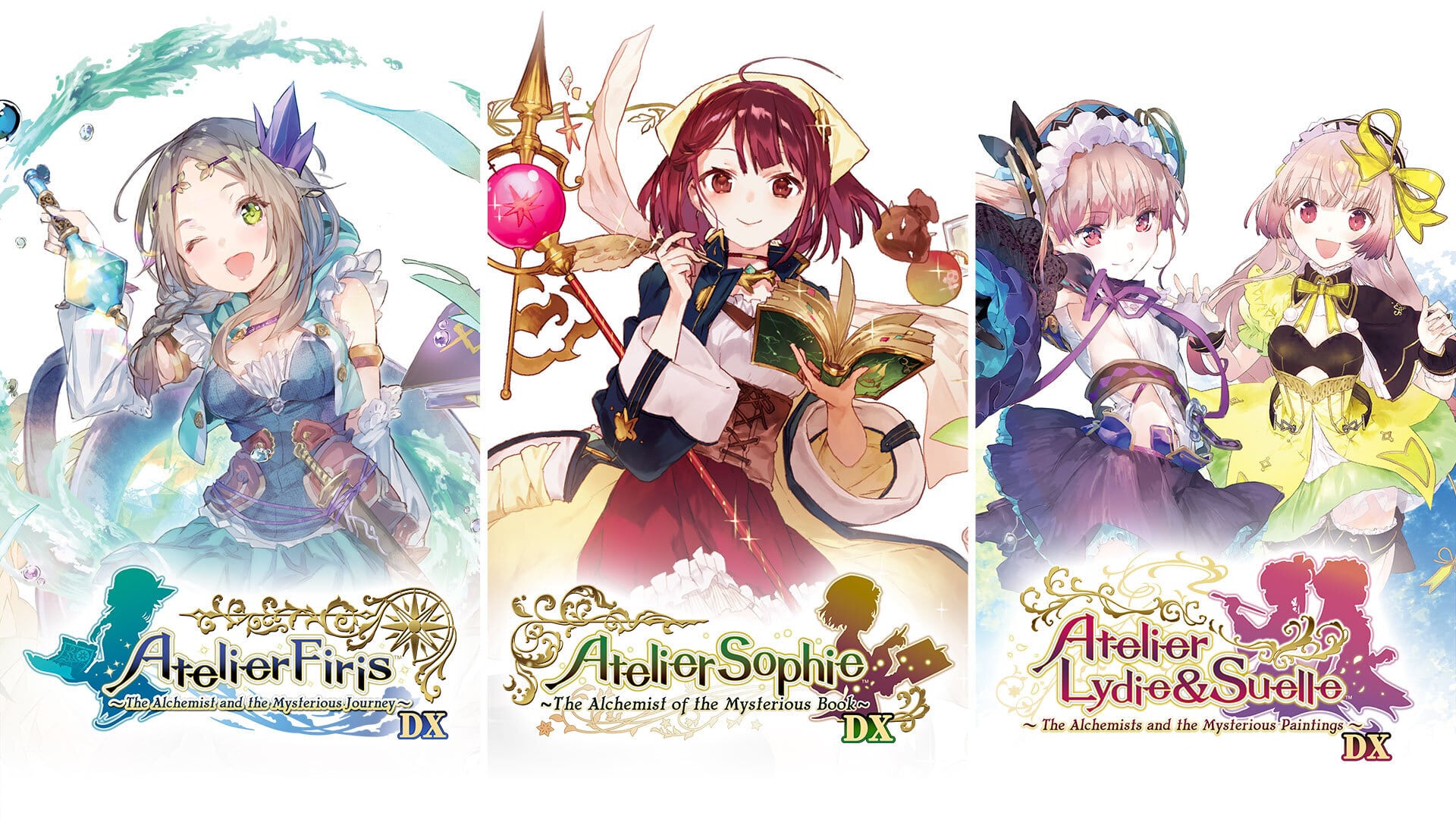 Atelier Mysterious Trilogy Deluxe Pack Discounted On PC; Sophie, Firis, Lydie & Suelle