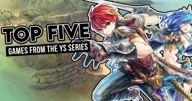 Top Five Games From Ys Series