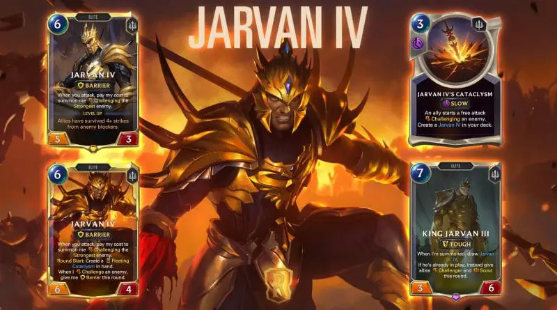 Legends of Runeterra Empires of the Ascended Jarvan