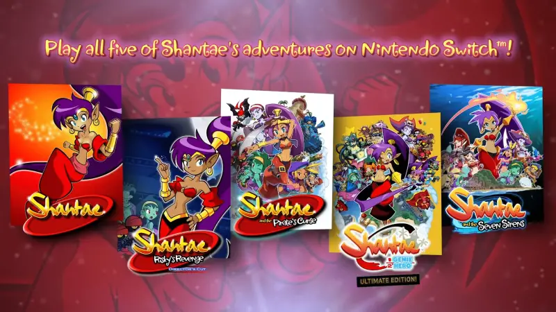 The Original Shantae Launches on Switch; All 5 Games Now on the Console