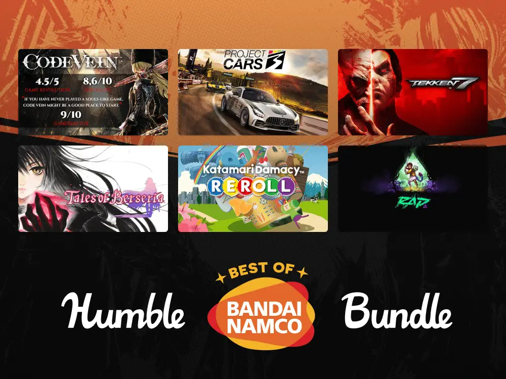 Humble Best of Bandai Namco Bundle Offers an Insane Discount on Some Amazing Titles