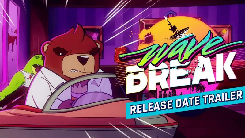 80’s Inspired Skateboating Game ‘Wave Break’ Releasing for Steam and Switch this June