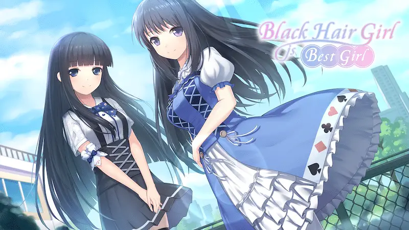 Visual Novel ‘Black Hair Girl is Best Girl’ to Release on PC Later This Week