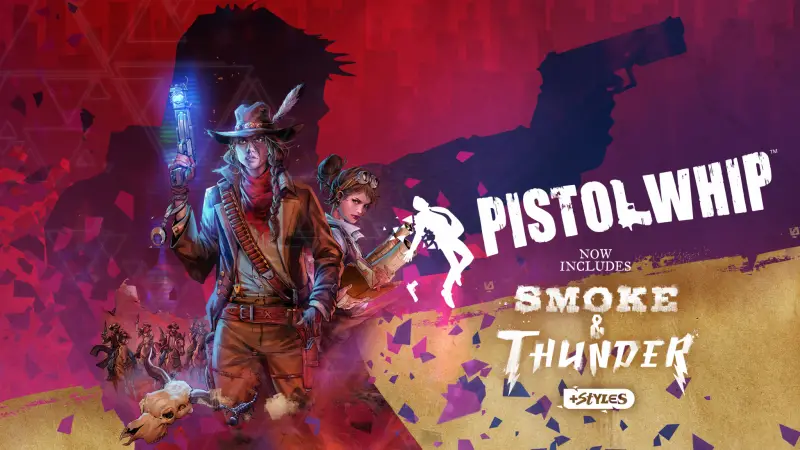 VR Rhythm Shooter ‘Pistol Whip’ Receives Teaser Trailer For “Smoke & Thunder” Campaign Ahead of Mid-August Release