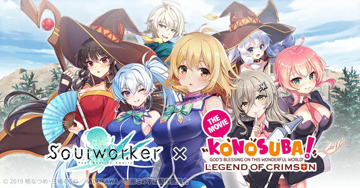 SoulWorker Launches KonoSuba Collab Event Today on PC in the West