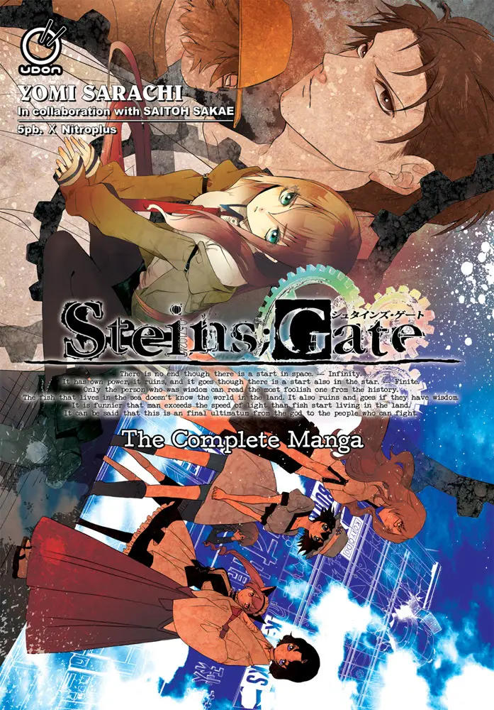 SteinsGate The Complete MangaSoftcover Edition. Cover Art