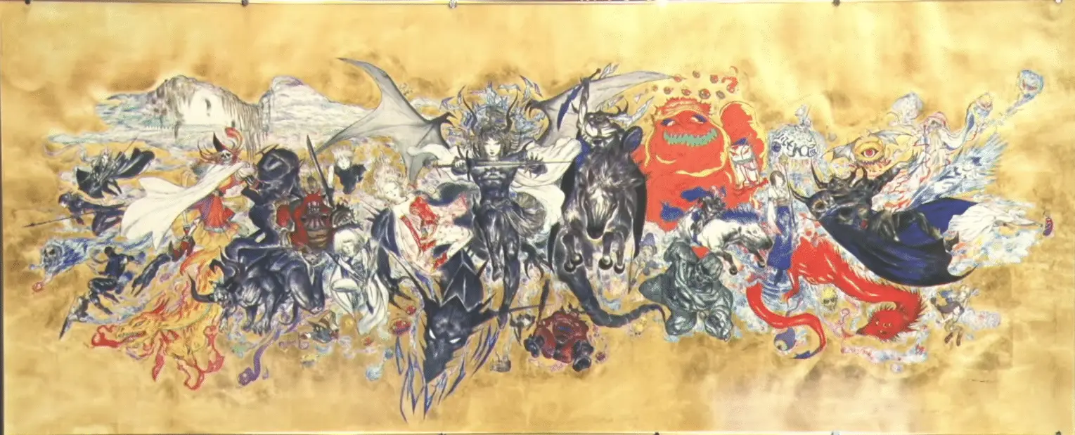 Yoshitaka Amano Shares Celebratory Final Fantasy 35th Anniversary Artwork