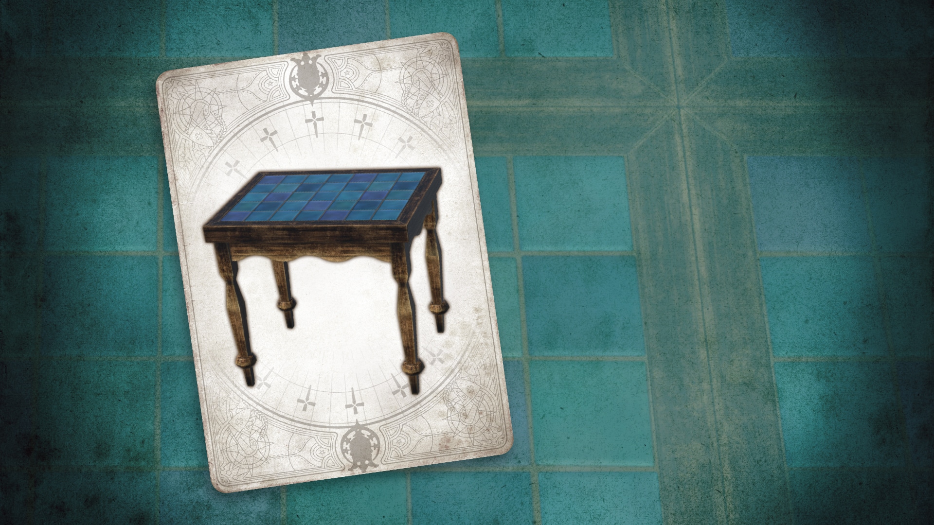 voc2 Early Purchase Ocean Tile Table