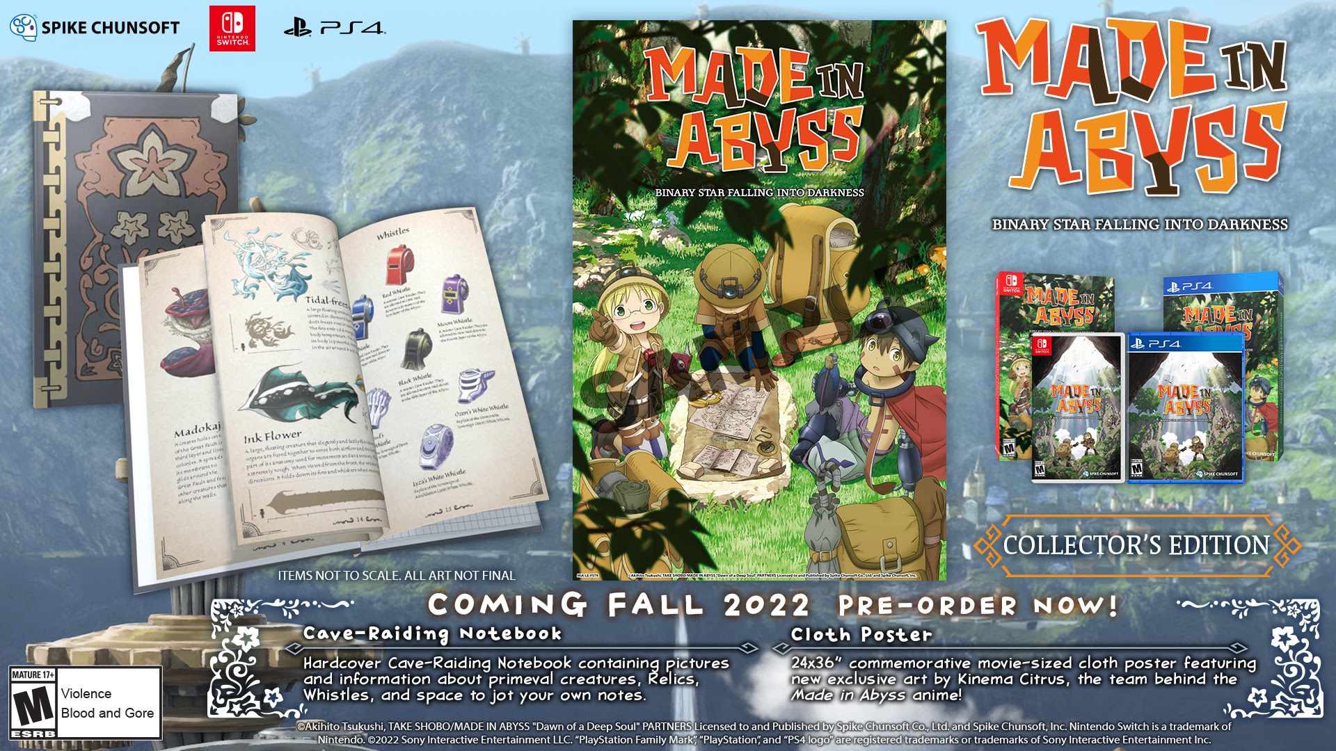 A LONG-AWAITED VIDEO GAME ADAPTATION FOR THE POPULAR MANGA SERIES Made in  Abyss HAS FINALLY BEEN ANNOUNCED! - Spike Chunsoft