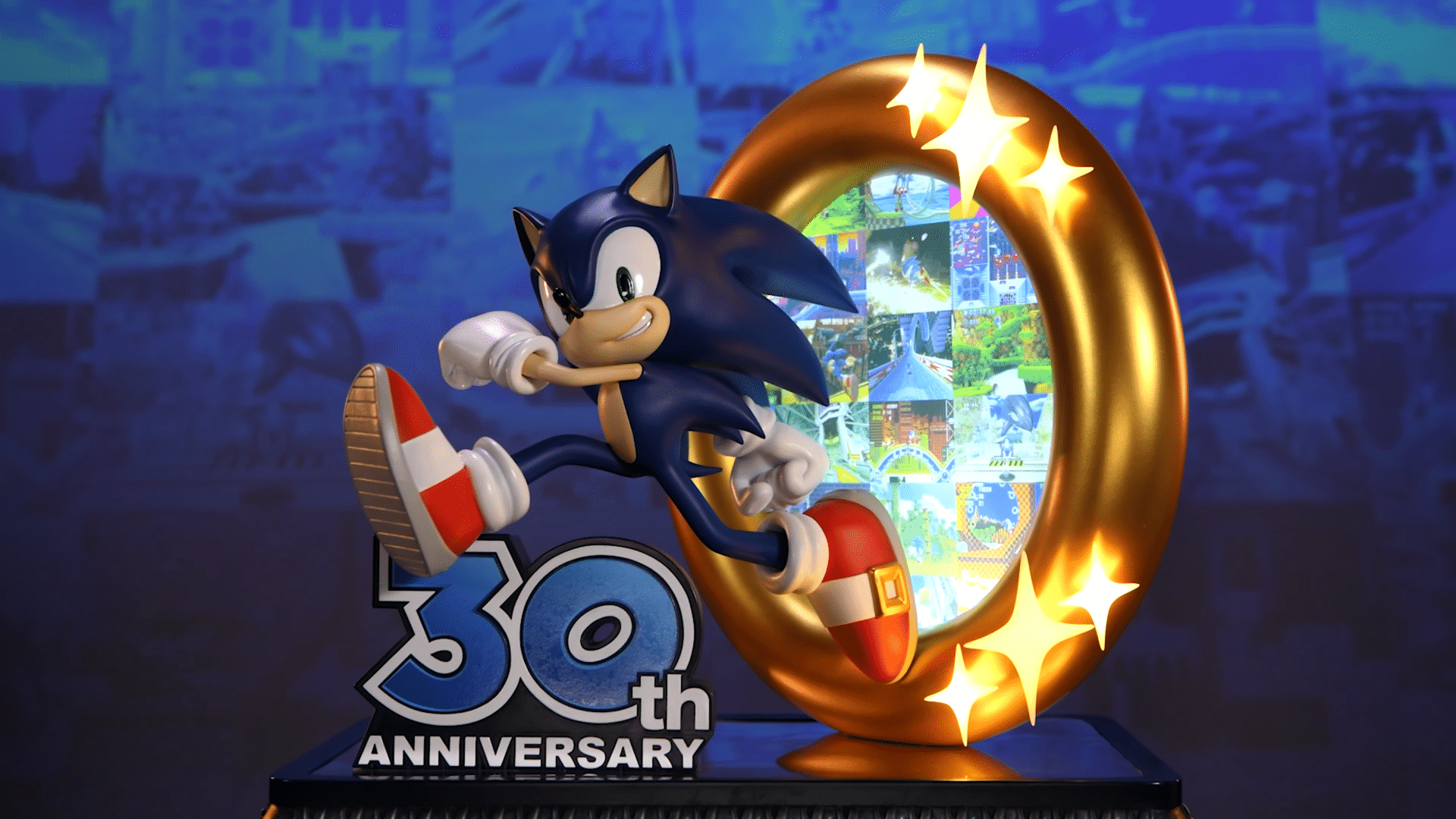 Sonic the Hedgehog 30-Year Anniversary Statue Available For Pre-Order; 3 Versions & 2023 Shipments