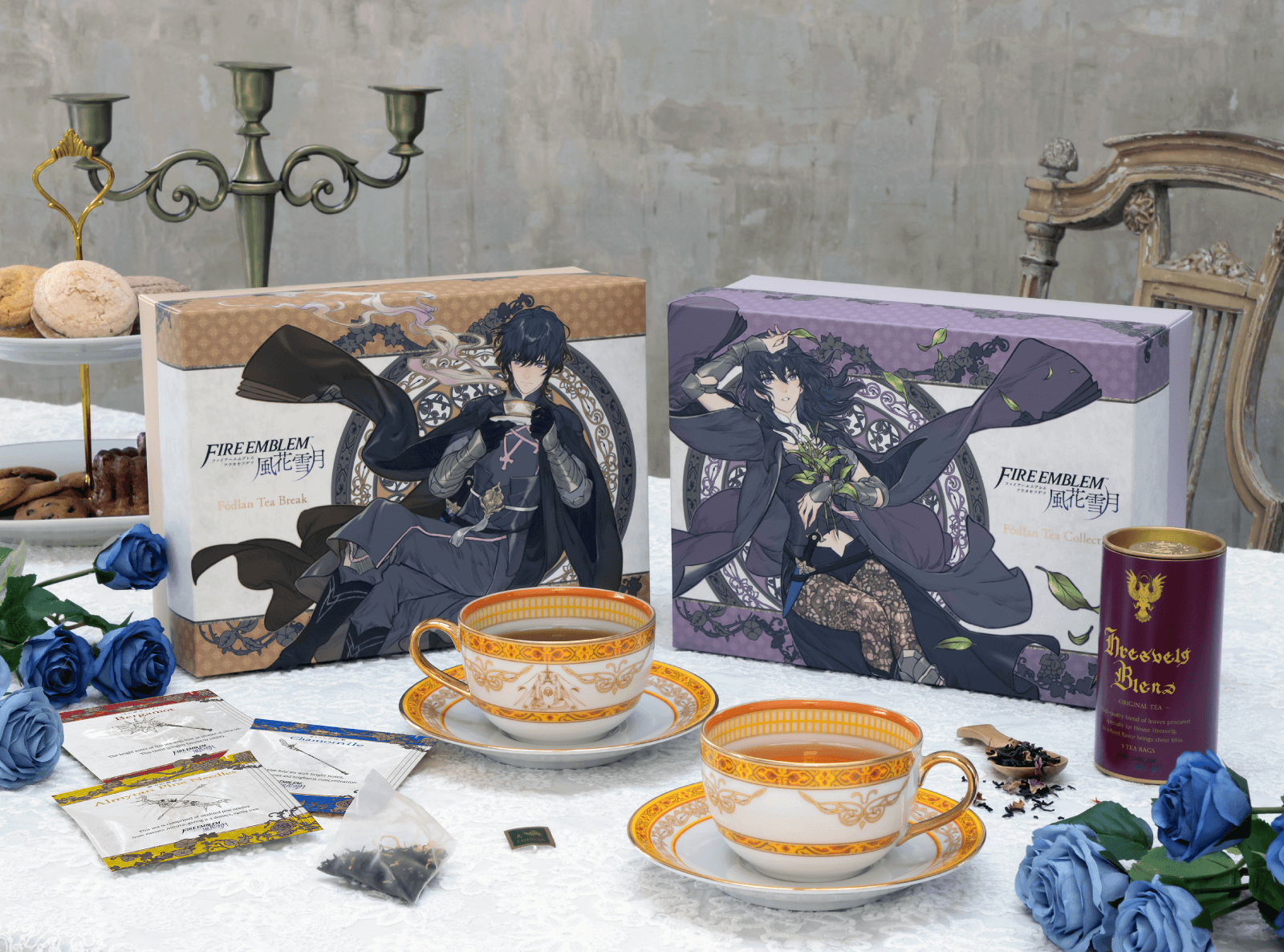 Fire Emblem Three Houses Official Tea Set & Collection Announced; September 2022 Release