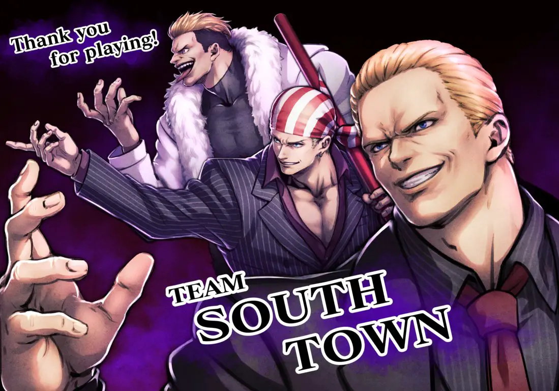 The King of Fighters XV Shares Celebratory South Town DLC Illustration