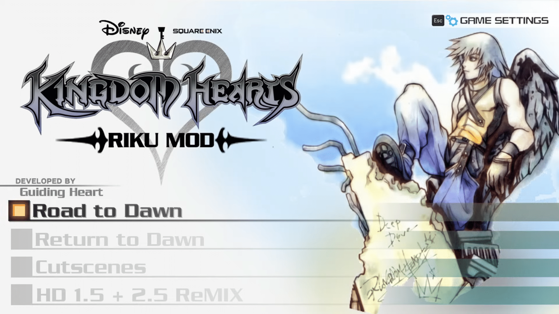Fans Make Riku Fully Playable in Kingdom Hearts Final Mix