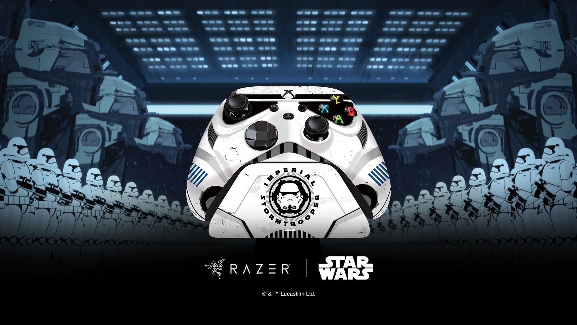 Razer Celebrates Star Wars Day With a Stormtrooper Wireless Controller and Quick Charging Stand for Xbox
