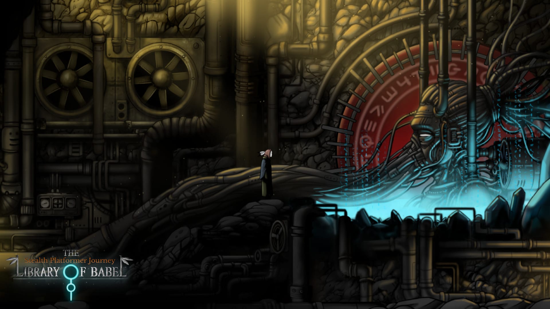 Technological Stealth Platformer, ‘The Library of Babel’ Announced for PC; Trailer & 2022 Release