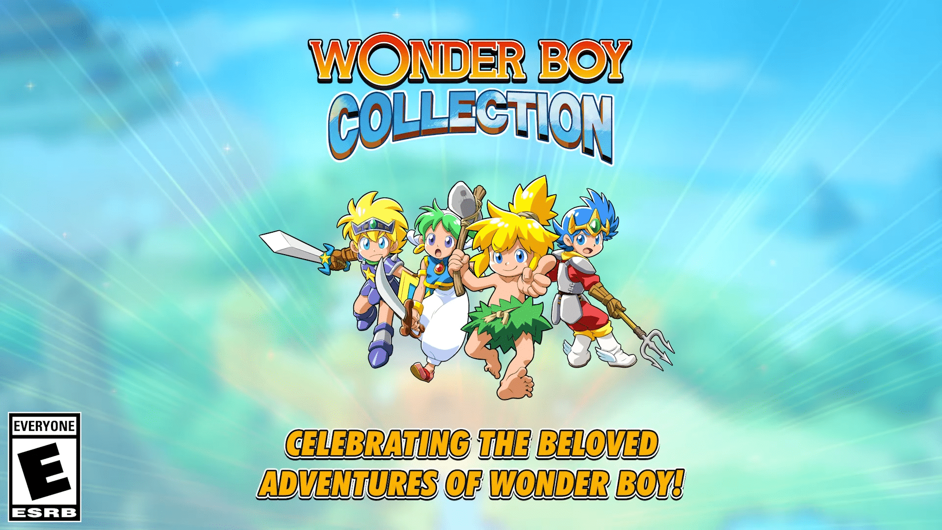 Wonder Boy Collection Releasing for PS4 & Switch Next Month; 4-Game Package