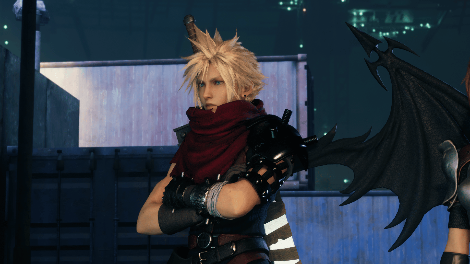 A Kingdom Hearts style Cloud FFVII Remake mod is an easy download