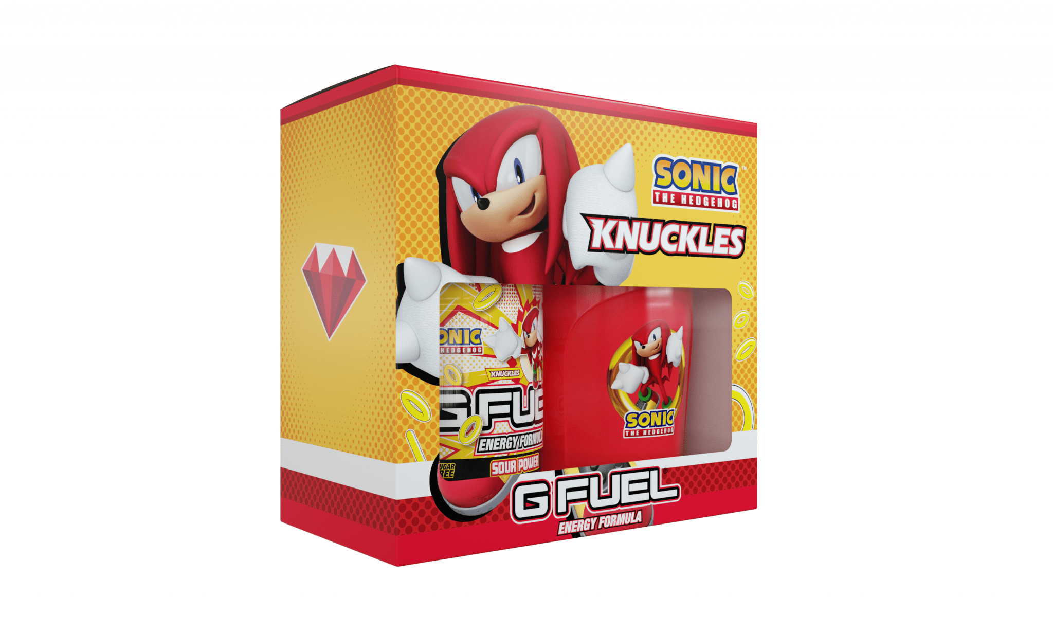 New Sonic The Hedgehog Merchandise Revealed; Knuckles G FUEL, Statues,  Controller & More - Noisy Pixel