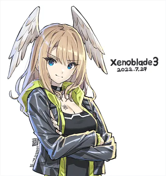Xenoblade Chronicles 3 Character Designer Shares Commemorative Launch Illustration of Eunie