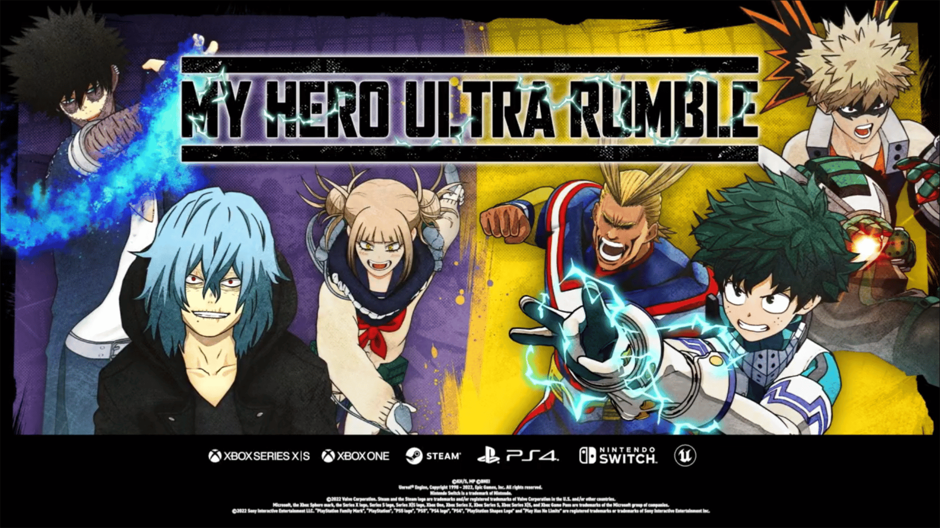 My Hero Ultra Rumble - Release Date Trailer
