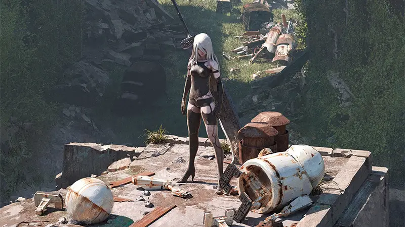 NieR:Automata The End of YoRHa Edition Shows Off 2B Gameplay on Switch; Looks Better Than We Thought
