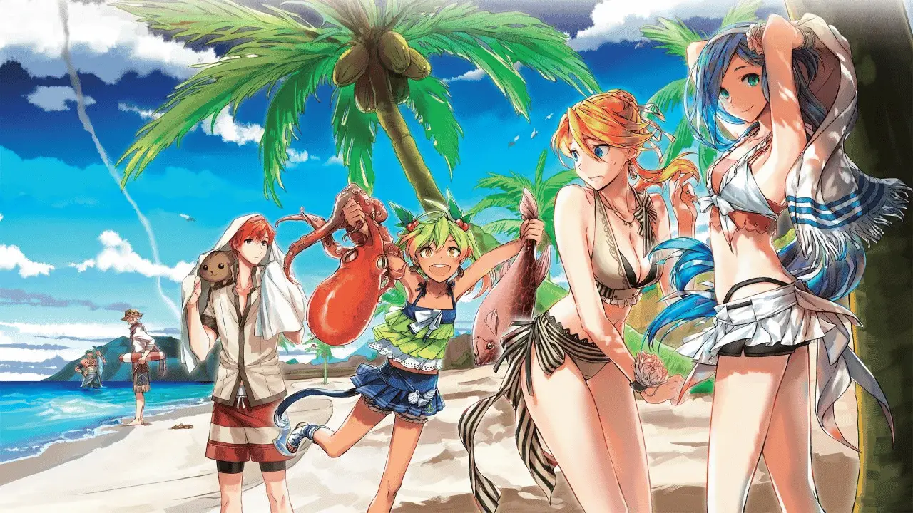 Ys VIII: Lacrimosa of Dana Swimsuit Acrylic Standees Revealed; August 2022 Shipments
